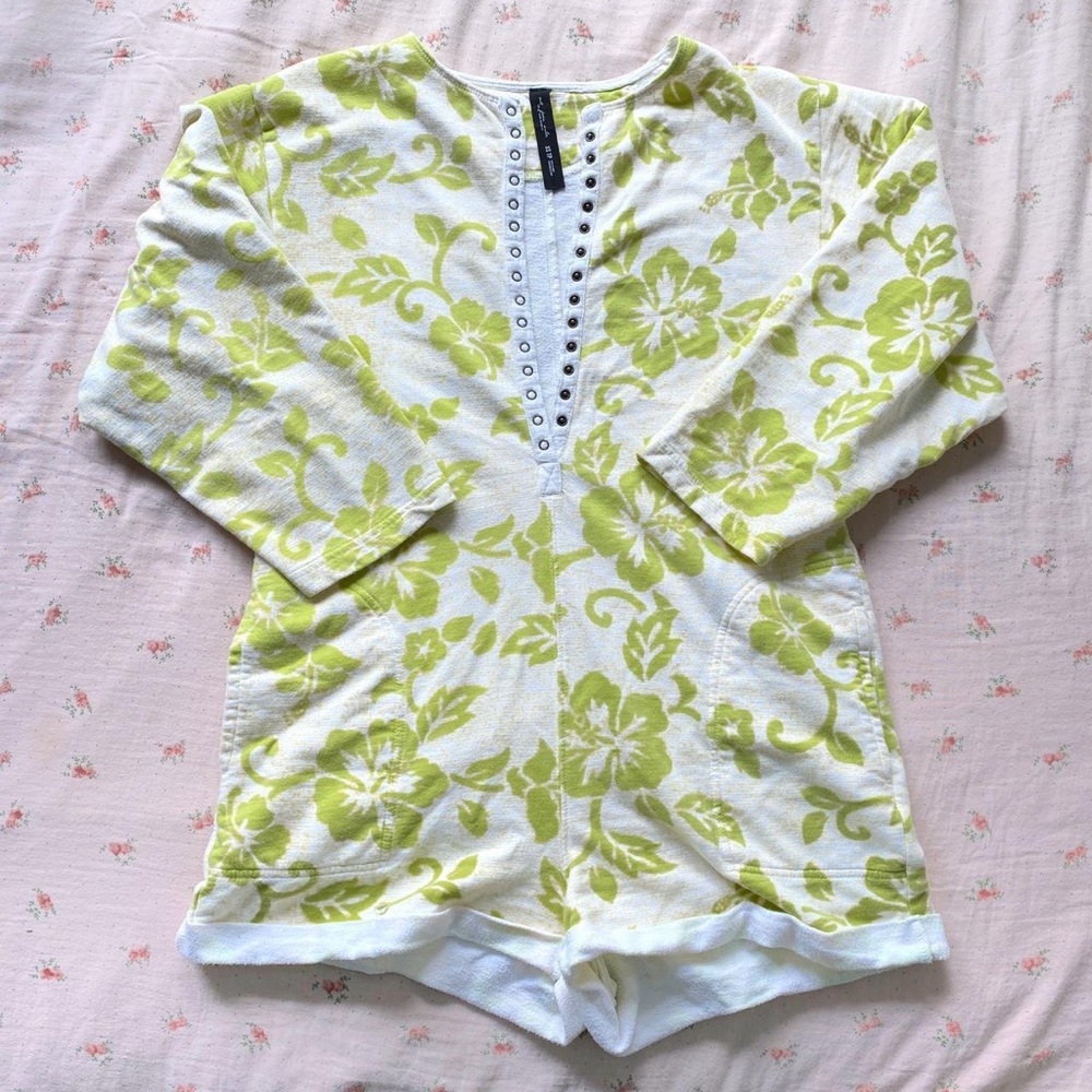 URBAN OUTFITTERS out from under tropical playsuit
romper